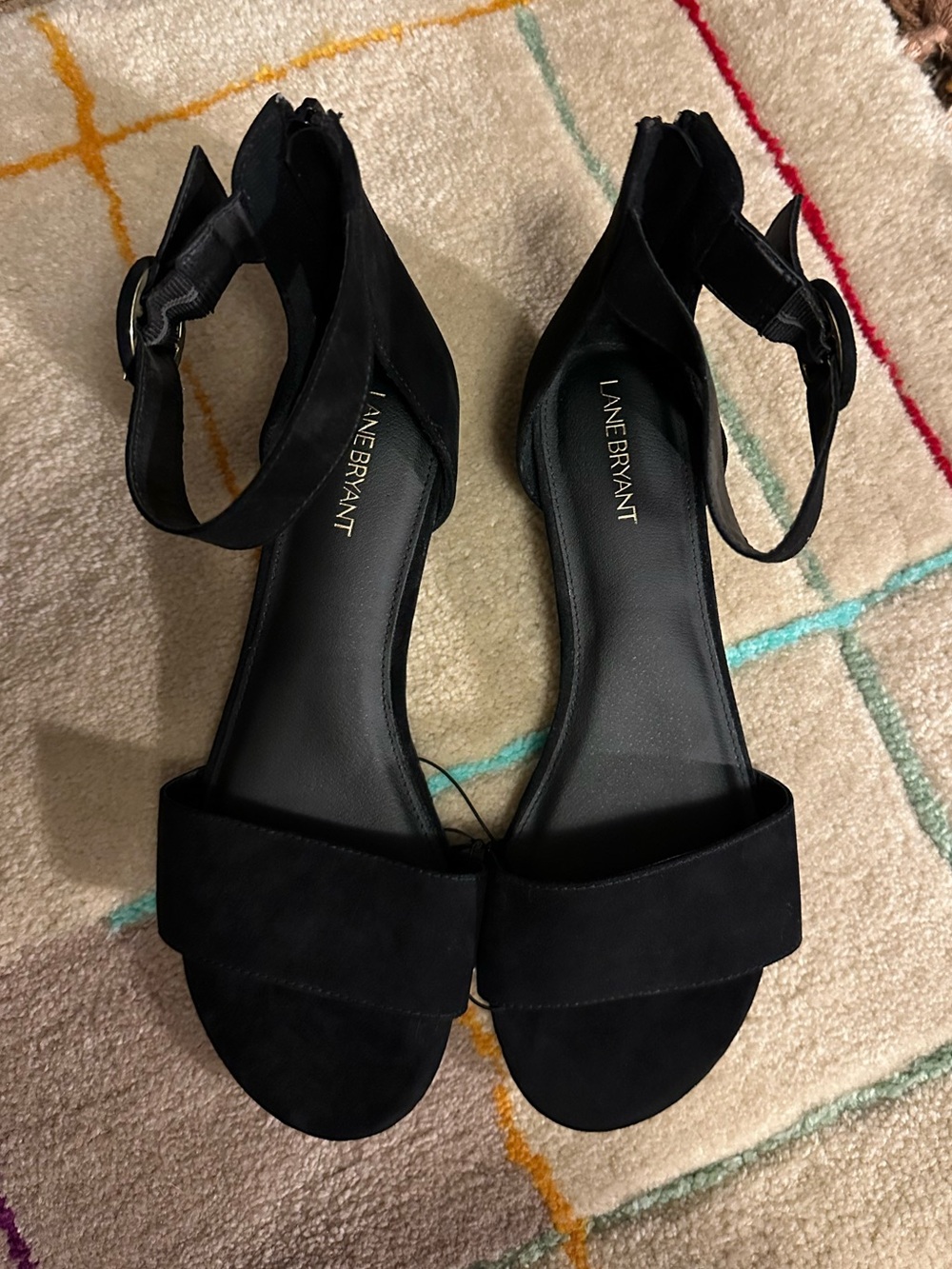 NWT Lane Bryant Kitten Heel Sandals
